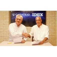 Carats.io and IDEX inks MoU for unique position!